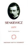 SIENKIEWICZ LISTY TOM IV CZ.1/3 TW
