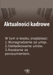 Aktualności kadrowe, wydanie kwiecień 2014 r.