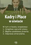 Kadry i Płace w oświacie, wydanie czerwiec 2014 r.