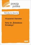 Noty do \Bolesława Śmiałego\