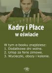 Kadry i Płace w oświacie, wydanie marzec 2014 r.