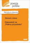 Odpowiedź na \Psalmy przyszłości\