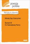 Sonet III