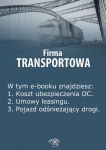 Firma transportowa, wydanie styczeń 2014 r.