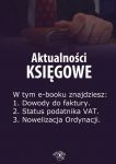 Aktualności księgowe, wydanie czerwiec 2014 r.
