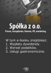 Spółka z o.o. Prawo, zarządzanie, finanse, PR, marketing, wydanie styczeń 2014 r.