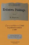 Rys geografii Królestwa Polskiego 1887 opracowanie