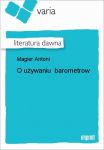 O używaniu  barometrow