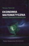 EKONOMIA MATEMATYCZNA MODELE MAKROEKONOMICZNE