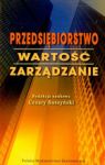 PRZEDSIĘBIORSTWO WARTOŚĆ ZARZĄDZANIE